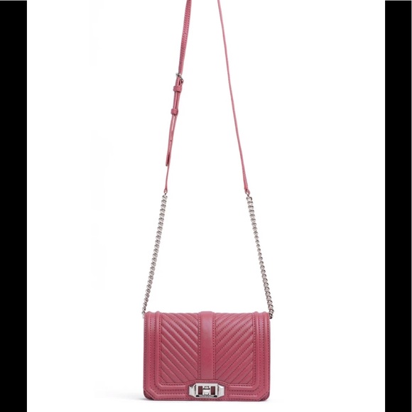Rebecca Minkoff Small Love Crossbody Fig NWT - Picture 6 of 9